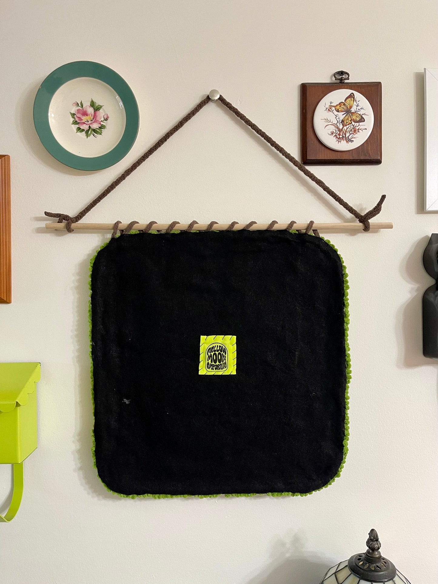 Apple Punch Needle Wall Hanging