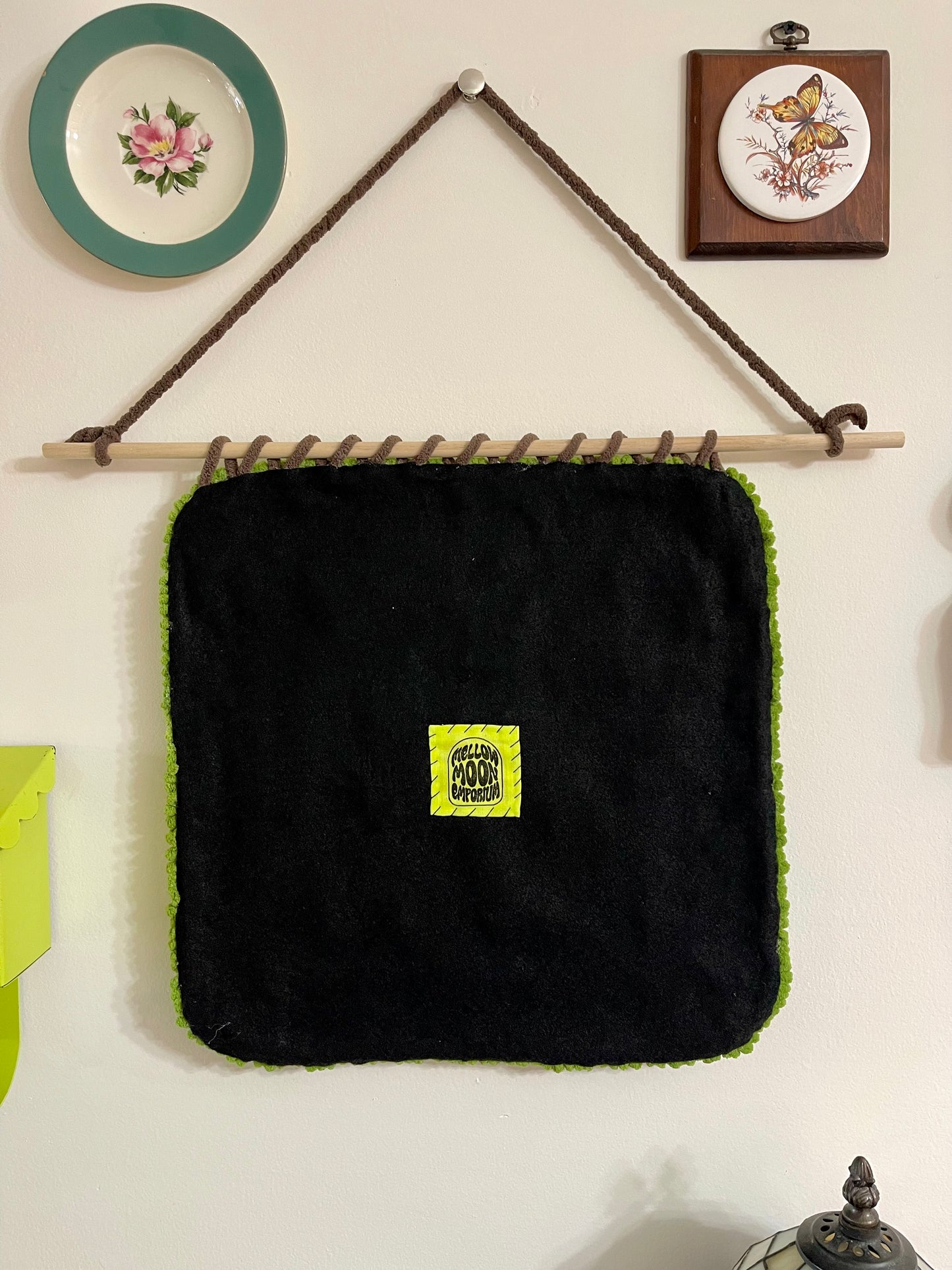 Apple Half Punch Needle Wall Hanging
