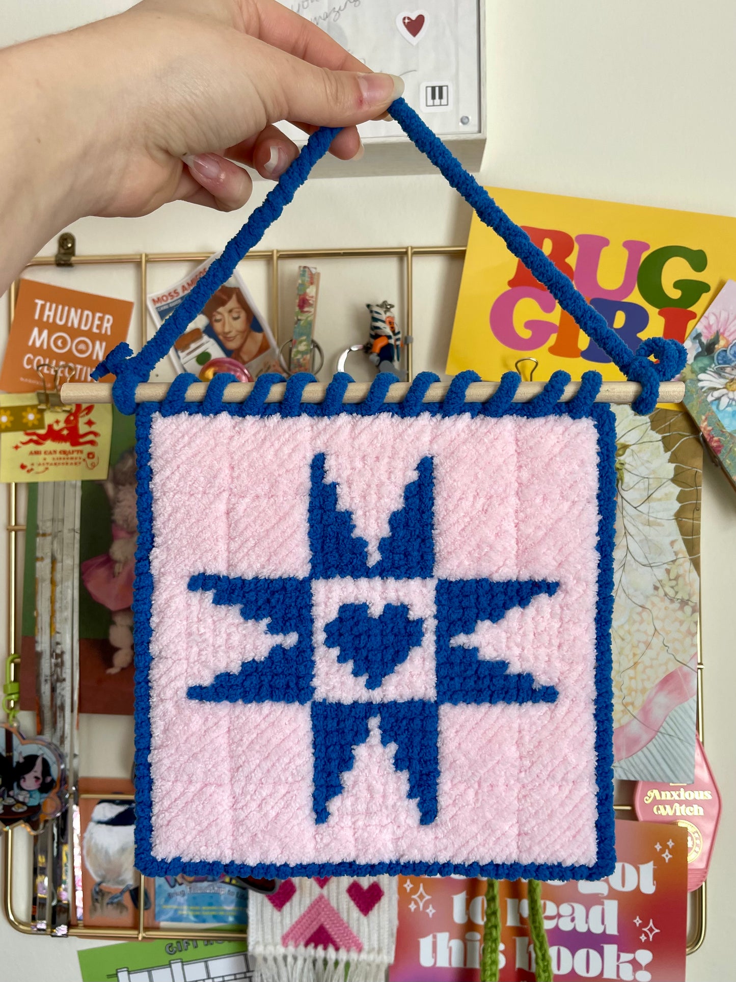 Quilt Needlepoint Wall Hanging