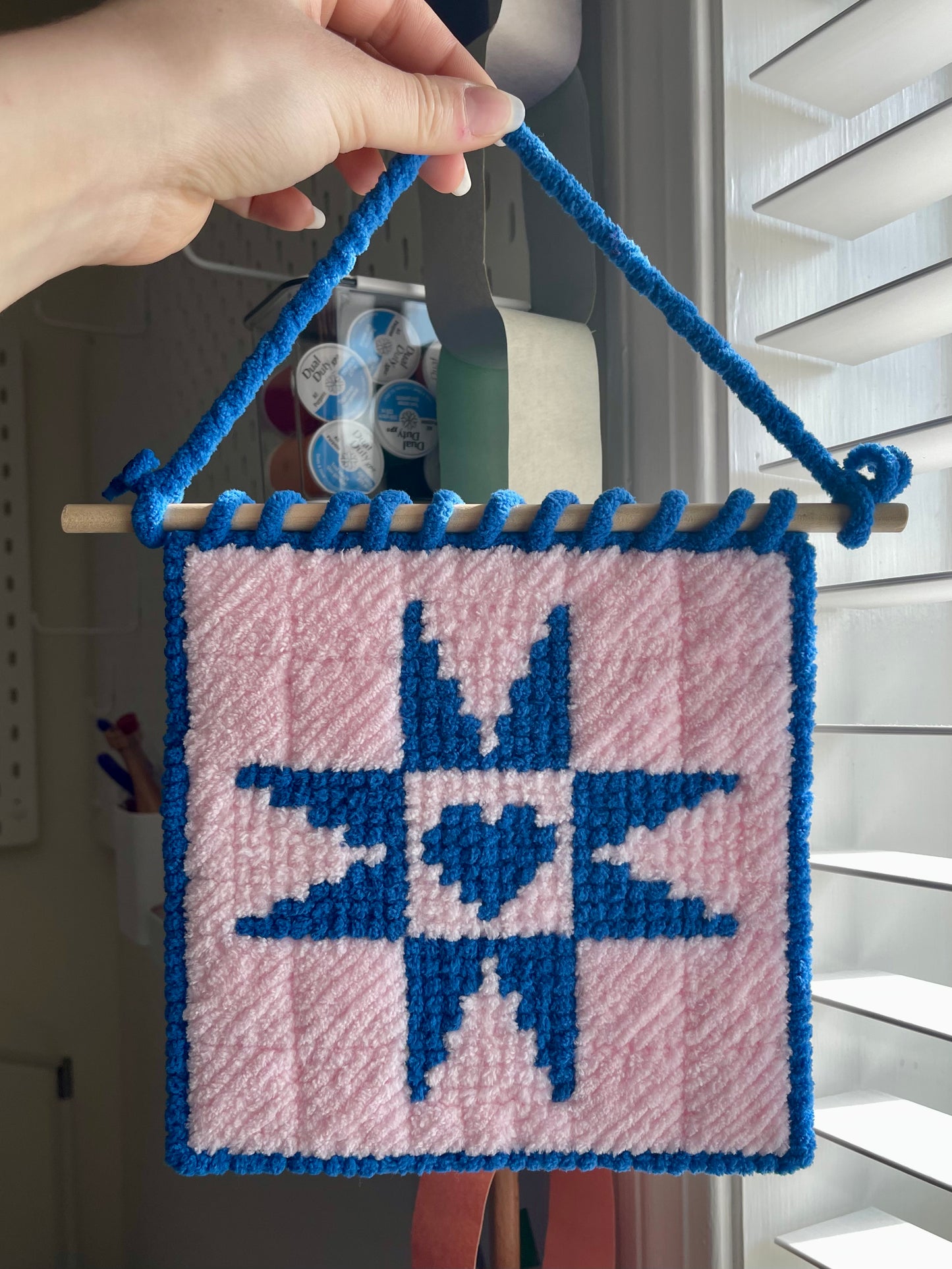 Quilt Needlepoint Wall Hanging