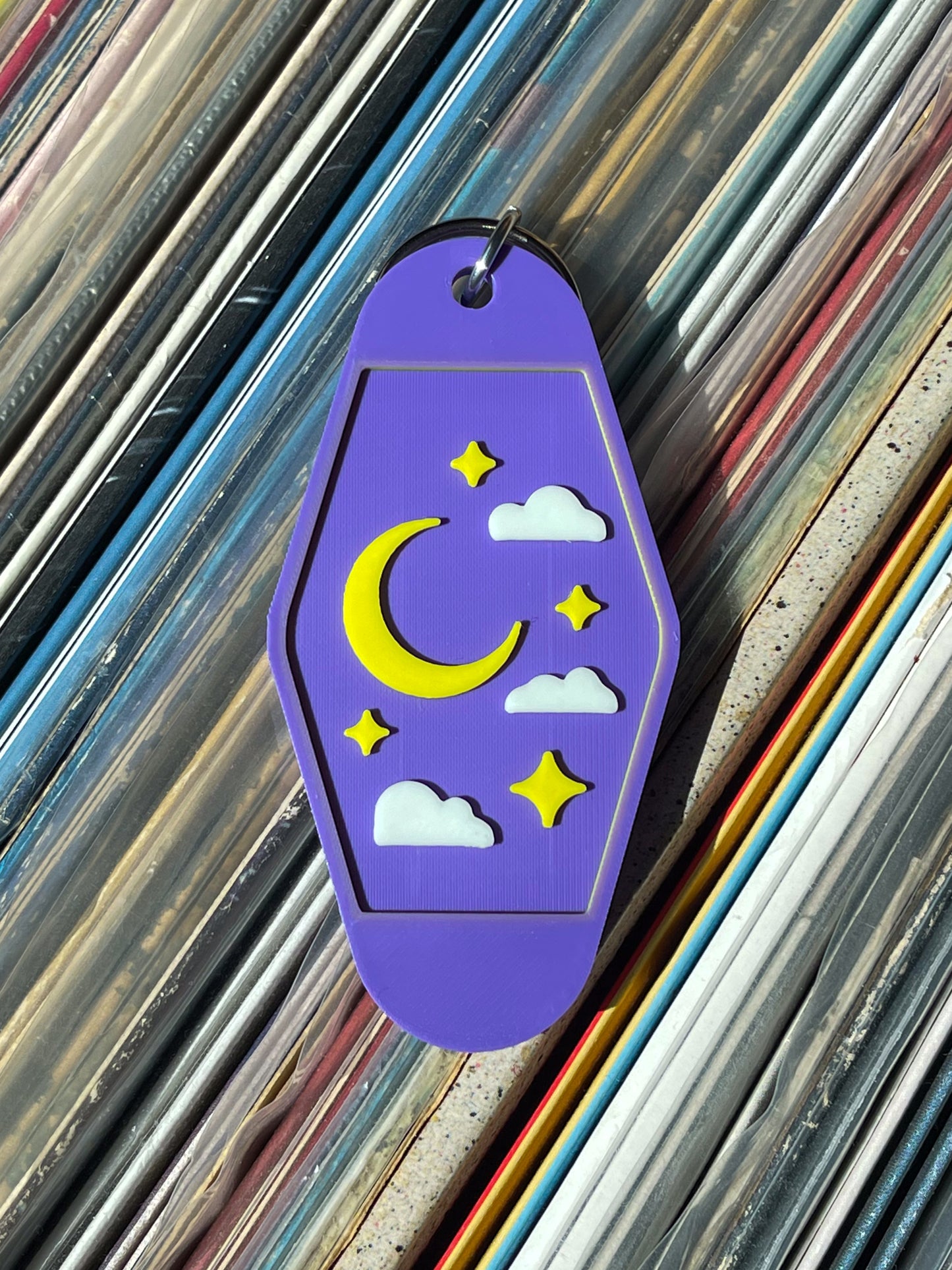 Moon Motel Keychain