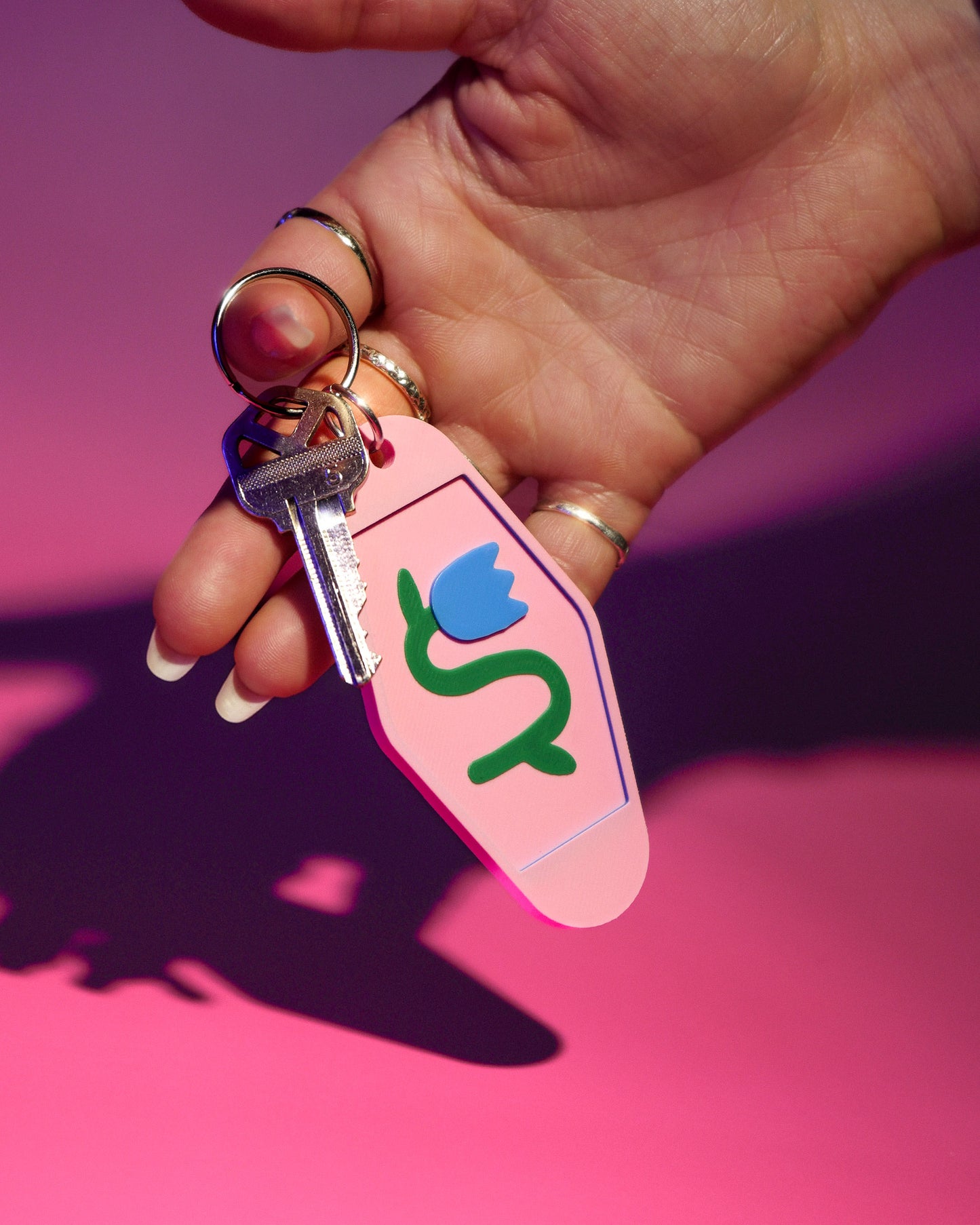 Tulip Motel Keychain