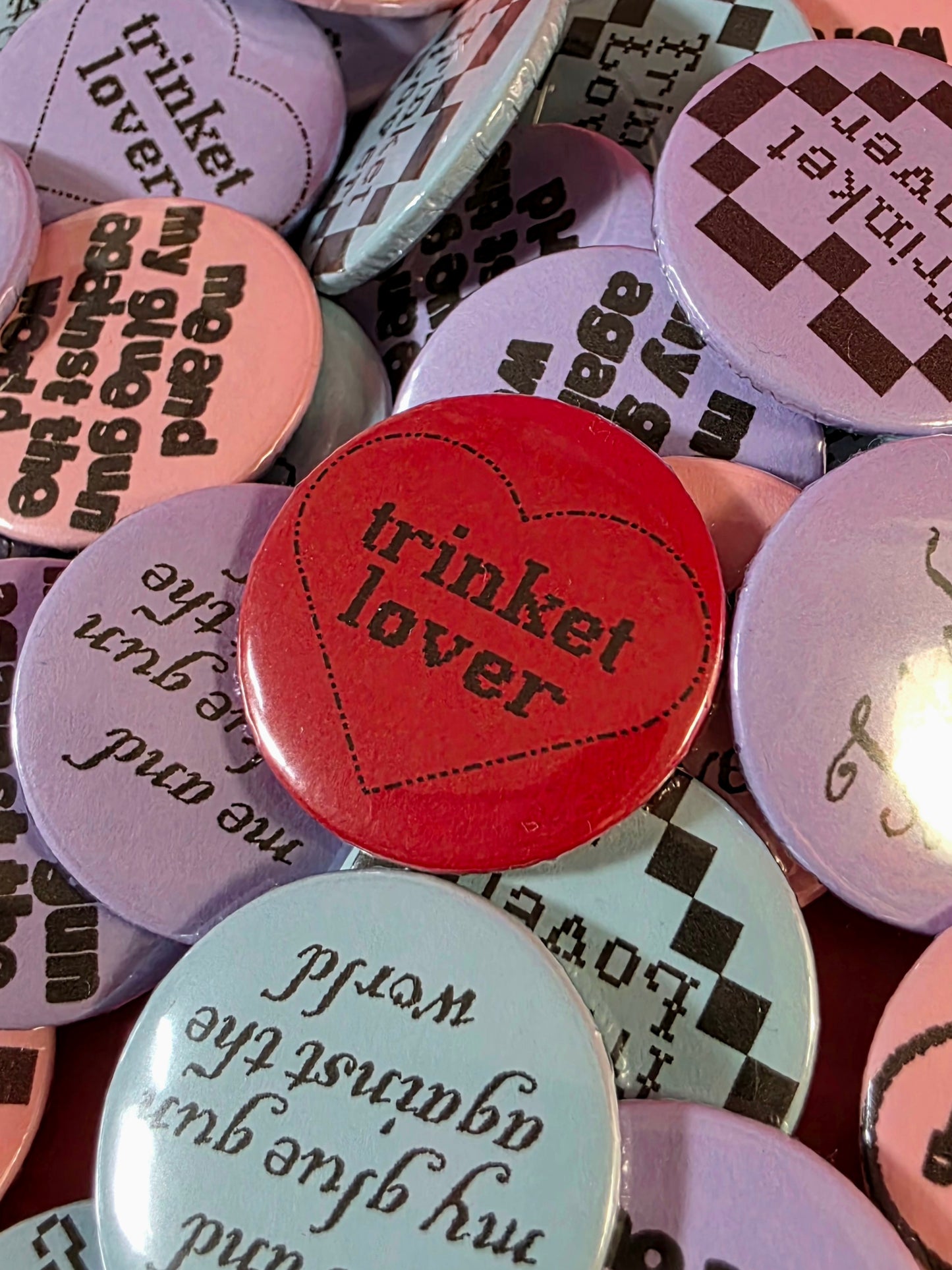 Trinket Lover Buttons