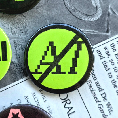 Anti AI Buttons