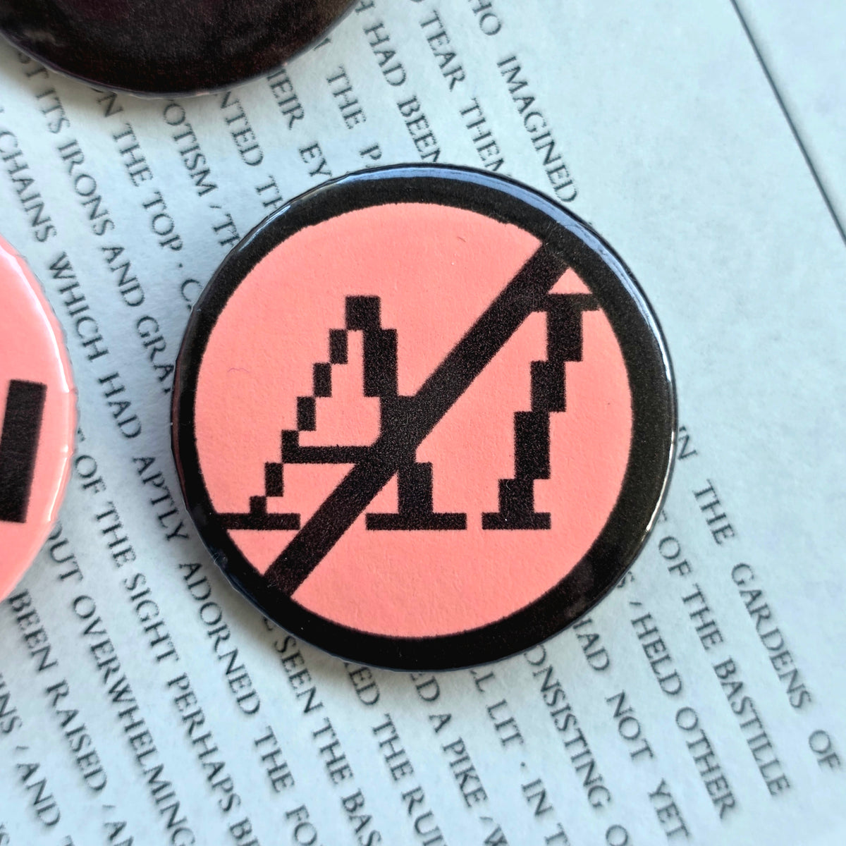 Anti AI Buttons