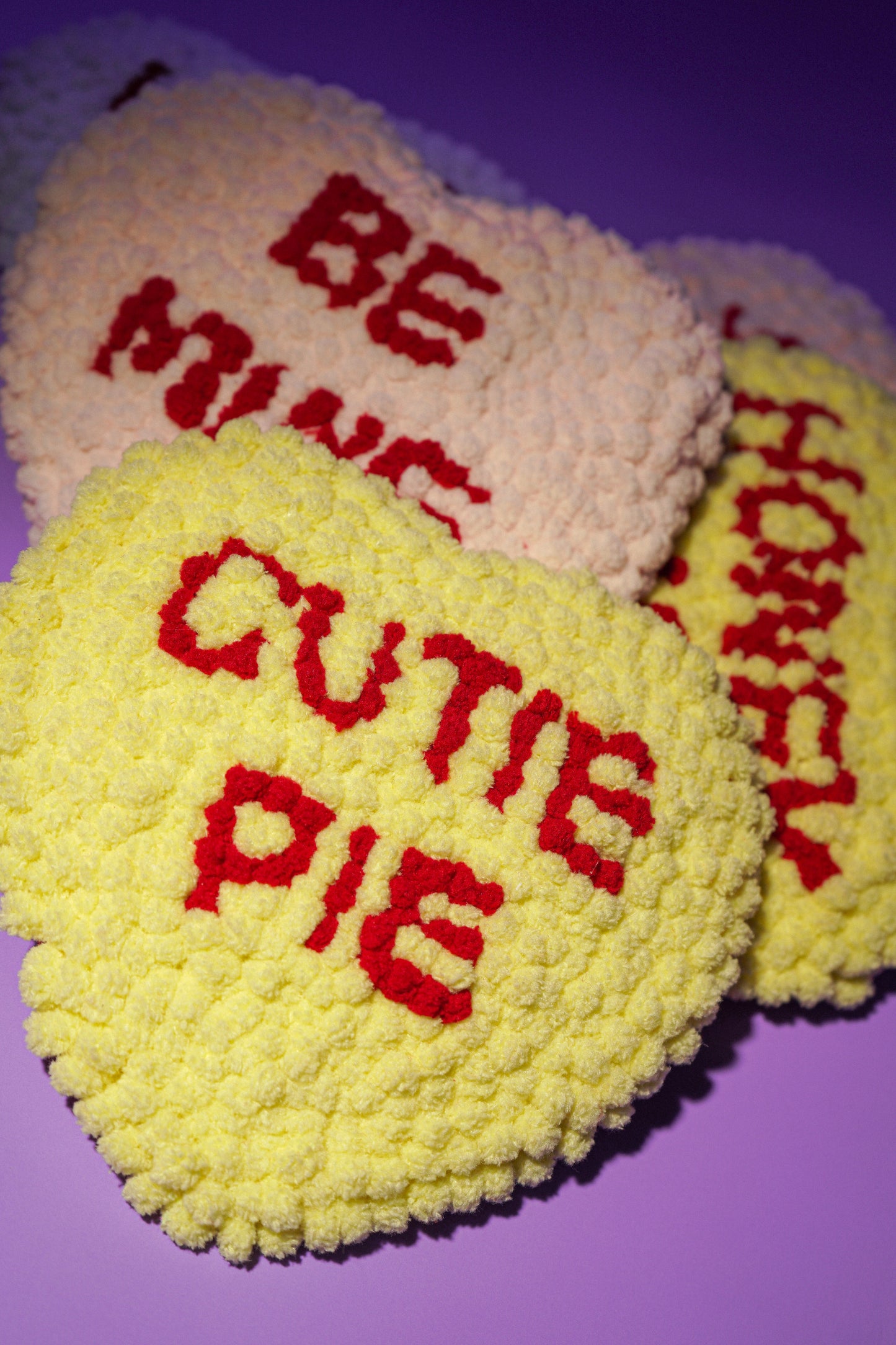 Conversation Heart Wall Hanging