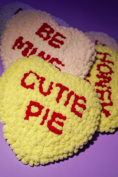 Conversation Heart Wall Hanging