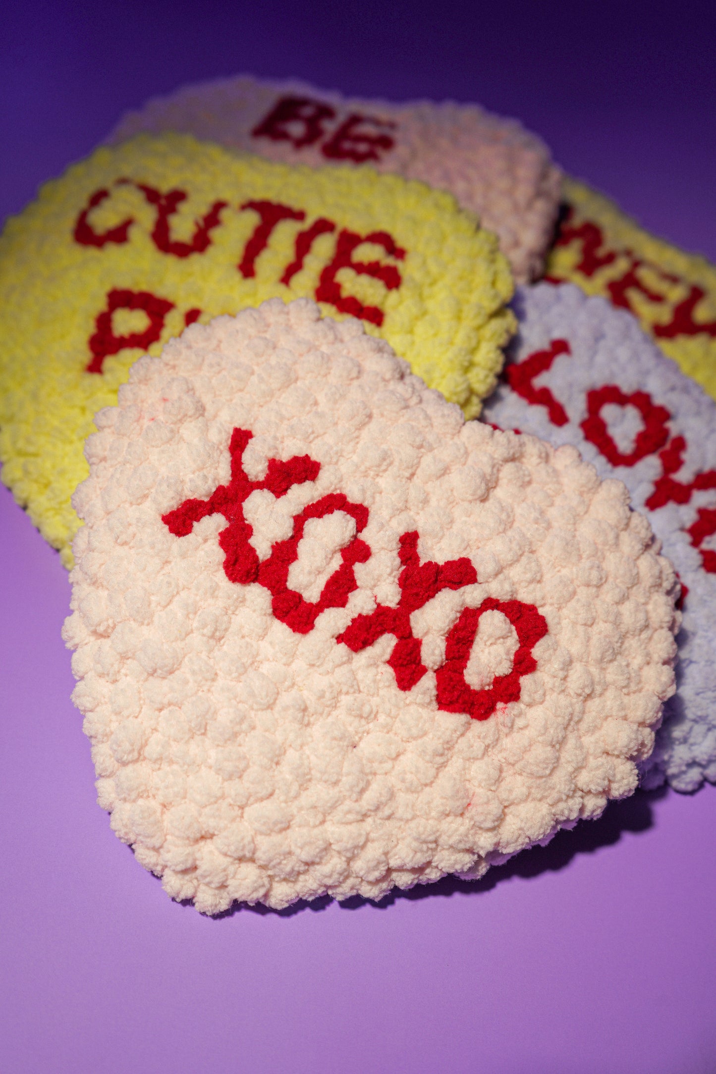 Conversation Heart Wall Hanging