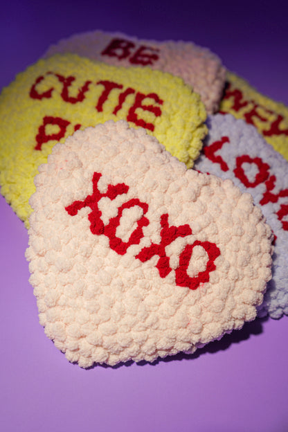 Conversation Heart Wall Hanging