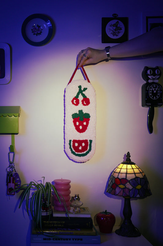 Fruity Punch Needle Wall Hanging
