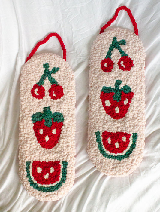 Fruity Punch Needle Wall Hanging
