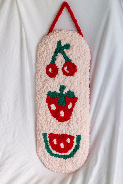 Fruity Punch Needle Wall Hanging