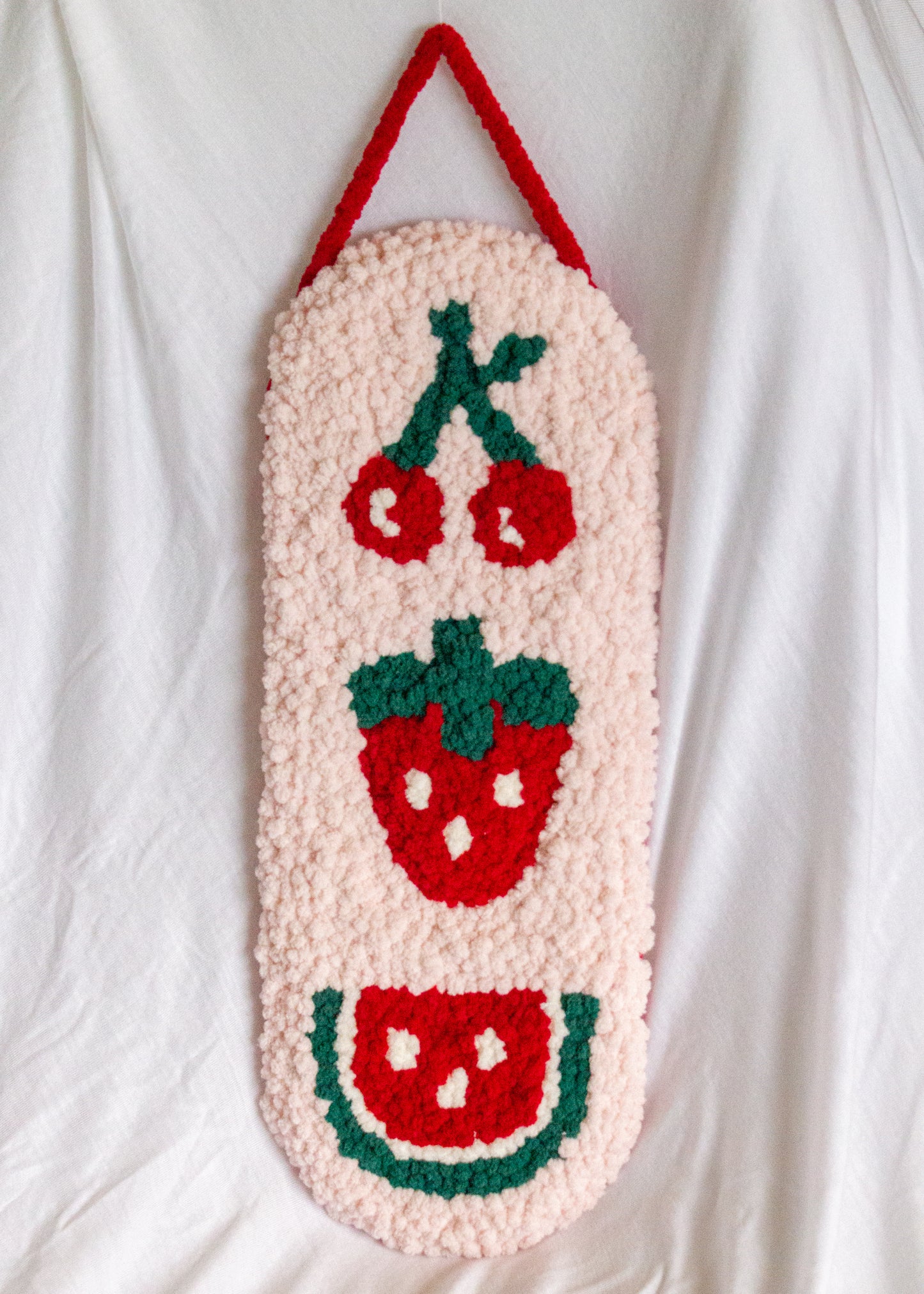 Fruity Punch Needle Wall Hanging