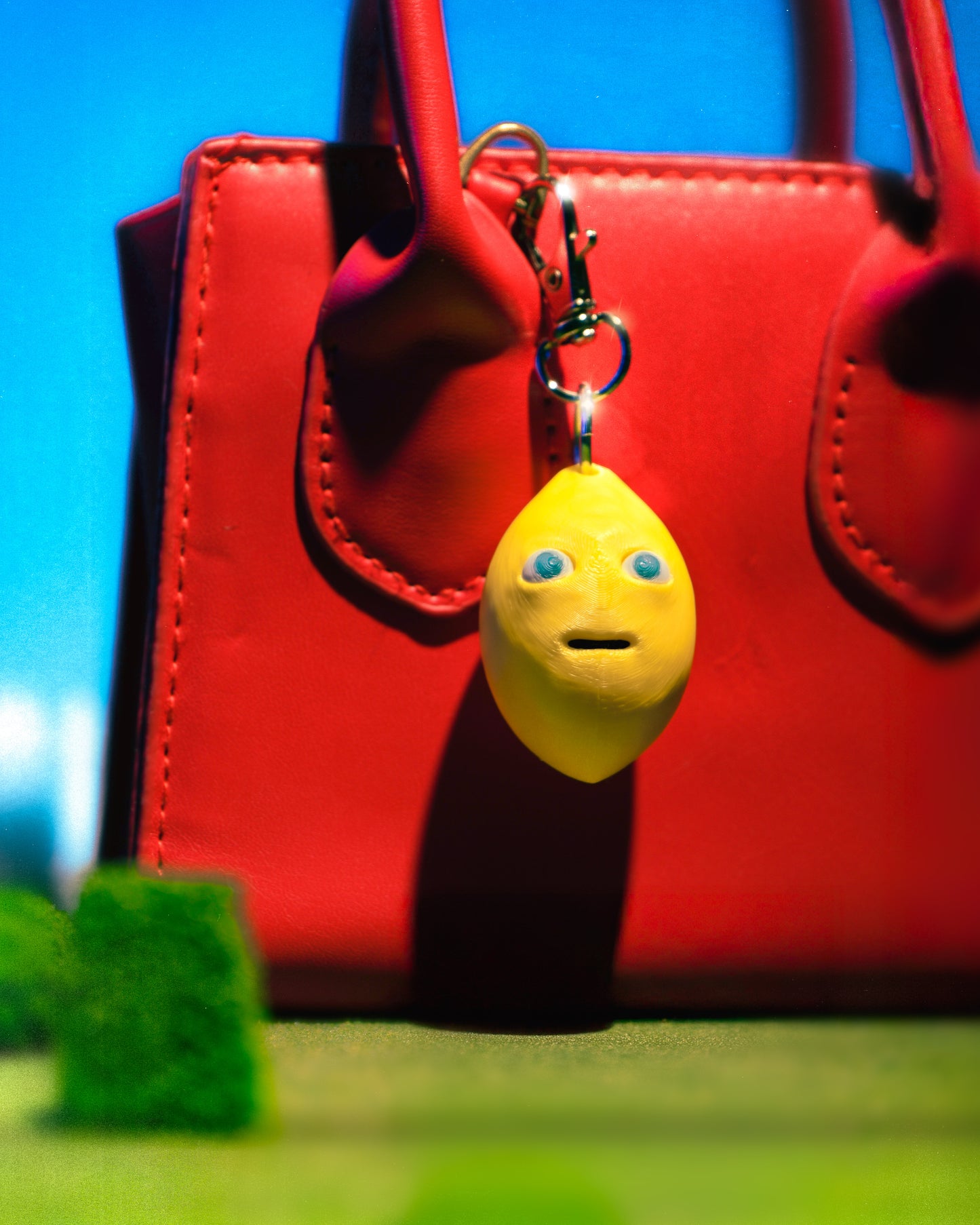 Lemon Keychain