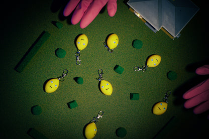 Lemon Keychain