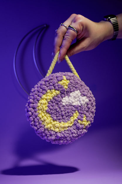 PREORDER Moon Punch Needle Wall Hanging