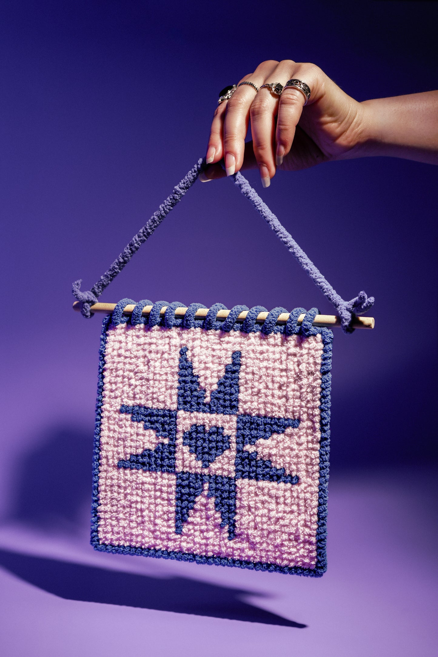 Quilt Needlepoint Wall Hanging