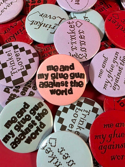 Me & My Glue Gun Buttons
