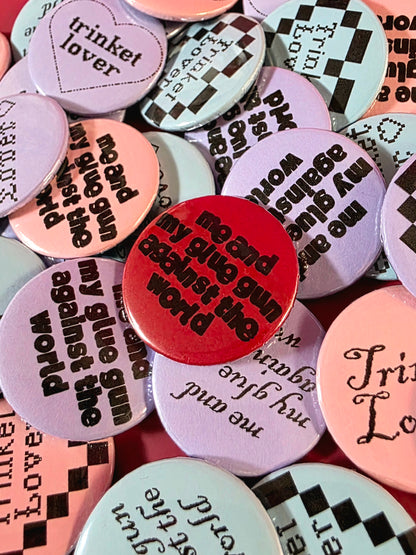 Me & My Glue Gun Buttons