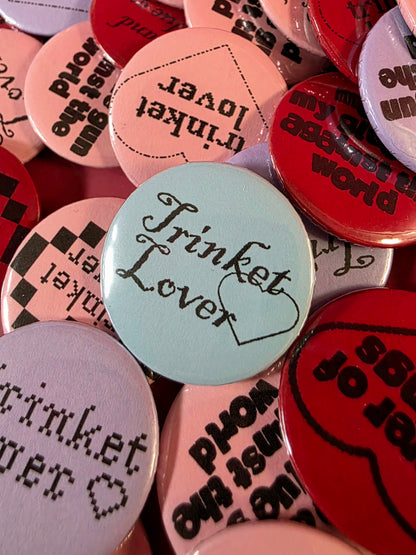 Trinket Lover Buttons