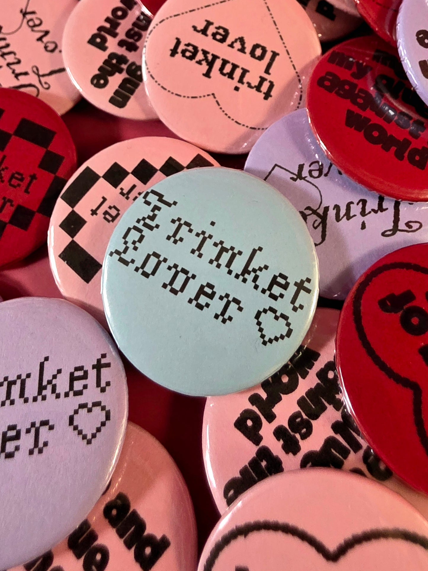 Trinket Lover Buttons