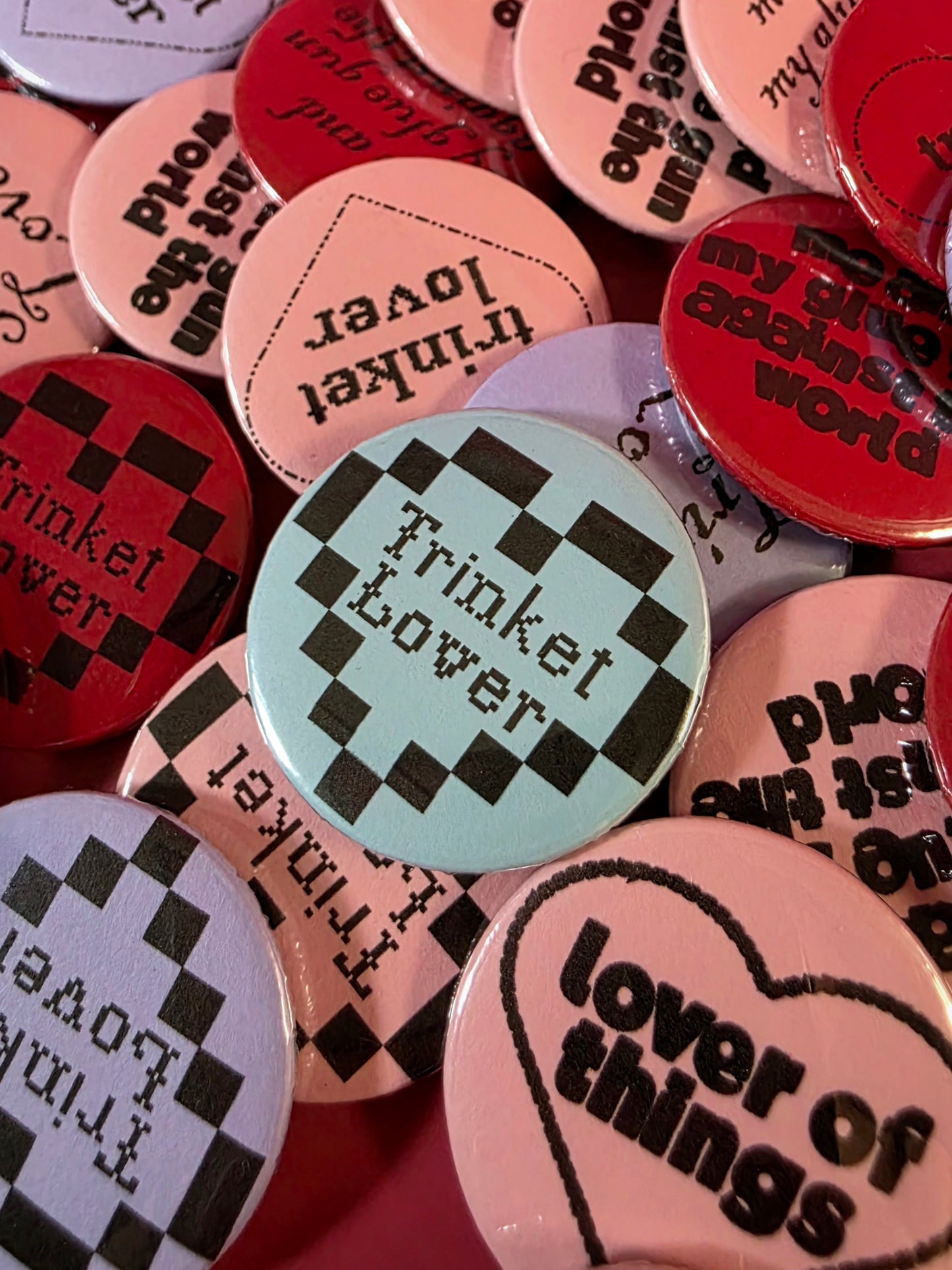 Trinket Lover Buttons