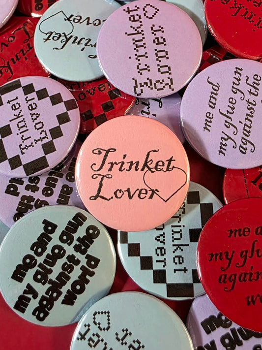 Trinket Lover Buttons