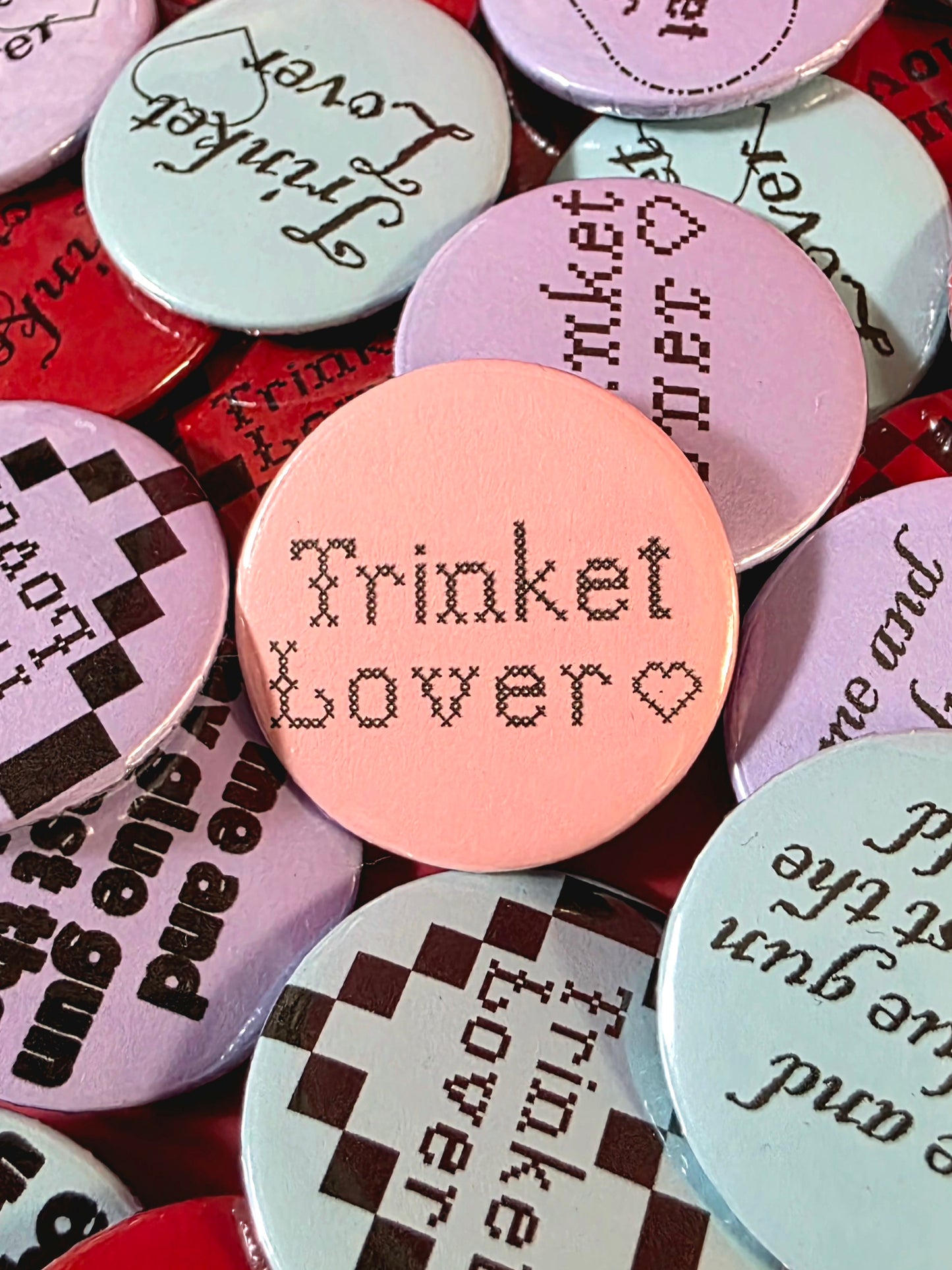 Trinket Lover Buttons