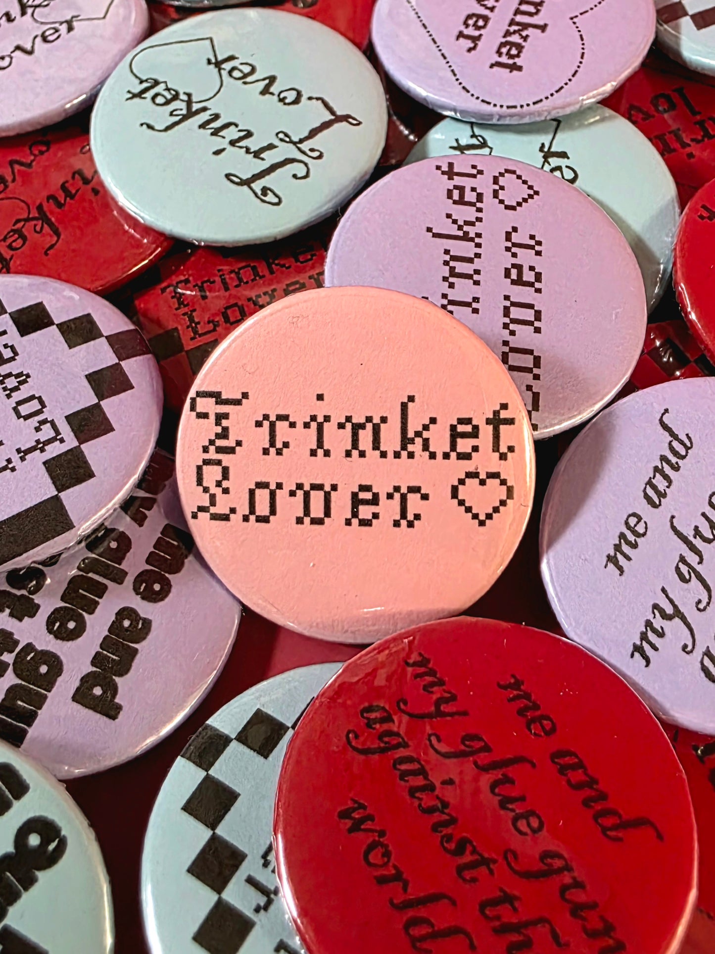 Trinket Lover Buttons