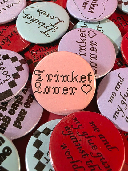 Trinket Lover Buttons