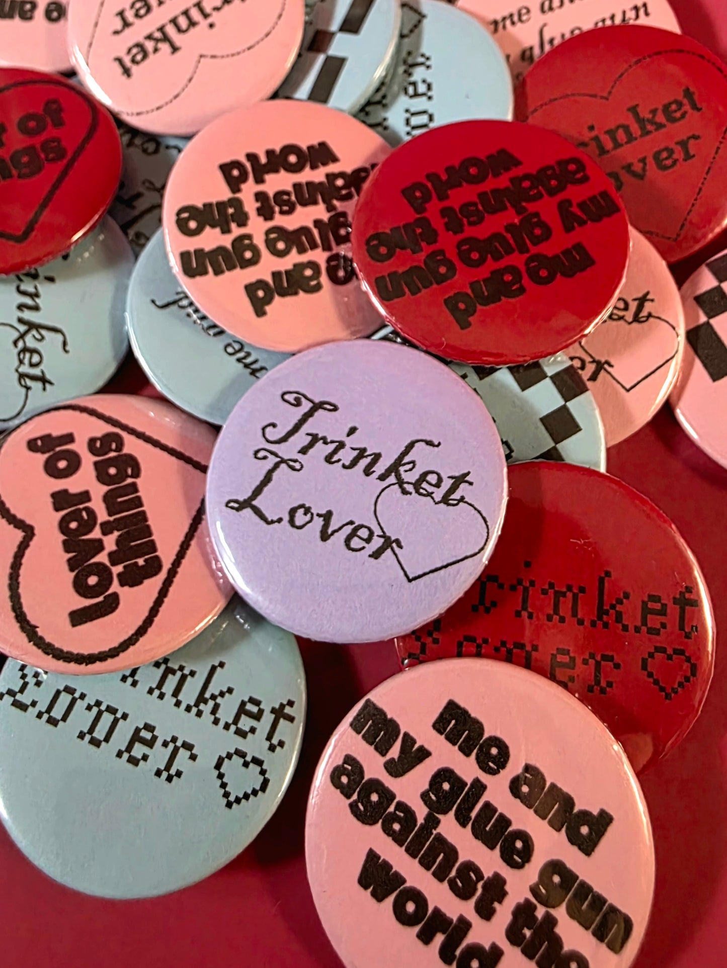 Trinket Lover Buttons