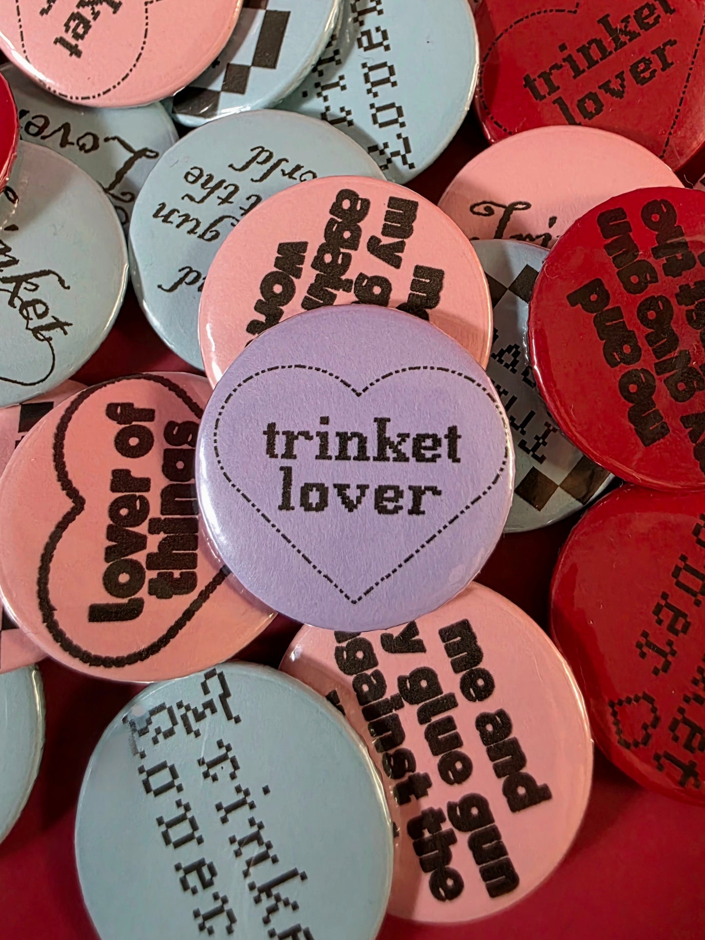 Trinket Lover Buttons