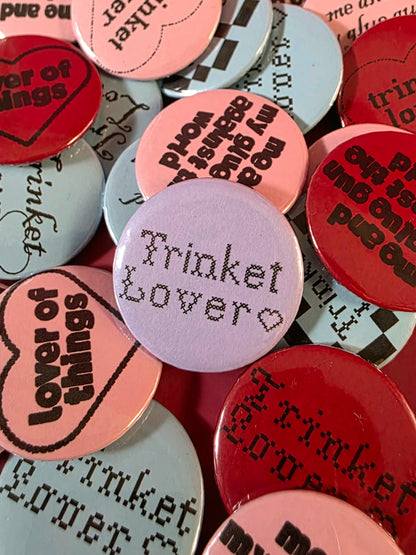 Trinket Lover Buttons