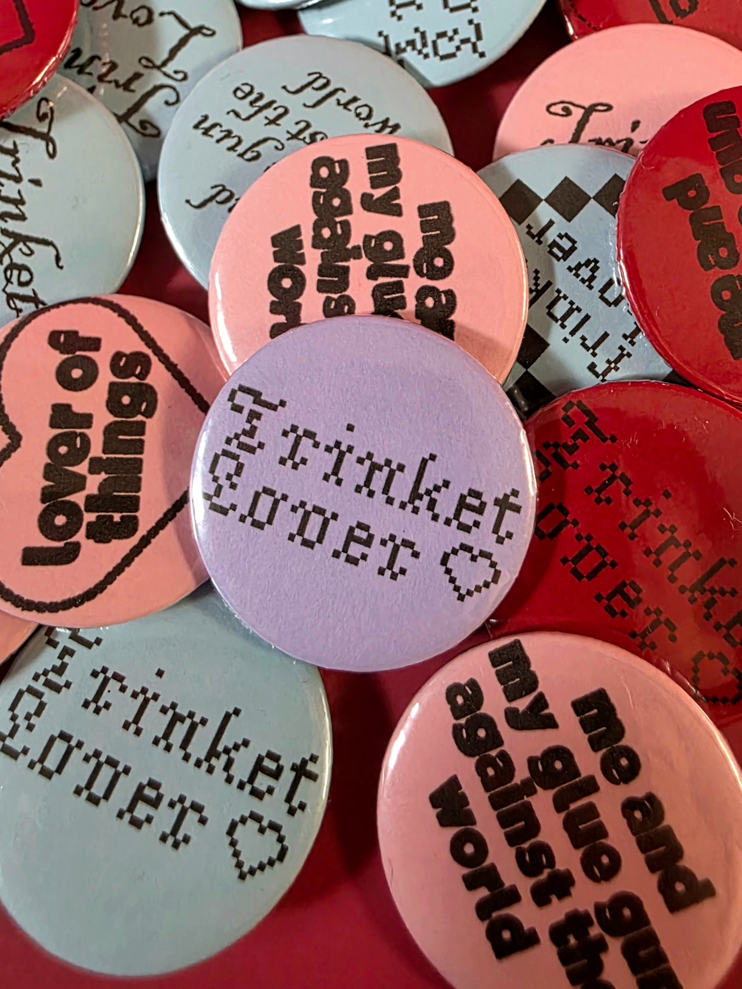 Trinket Lover Buttons