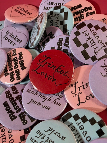 Trinket Lover Buttons