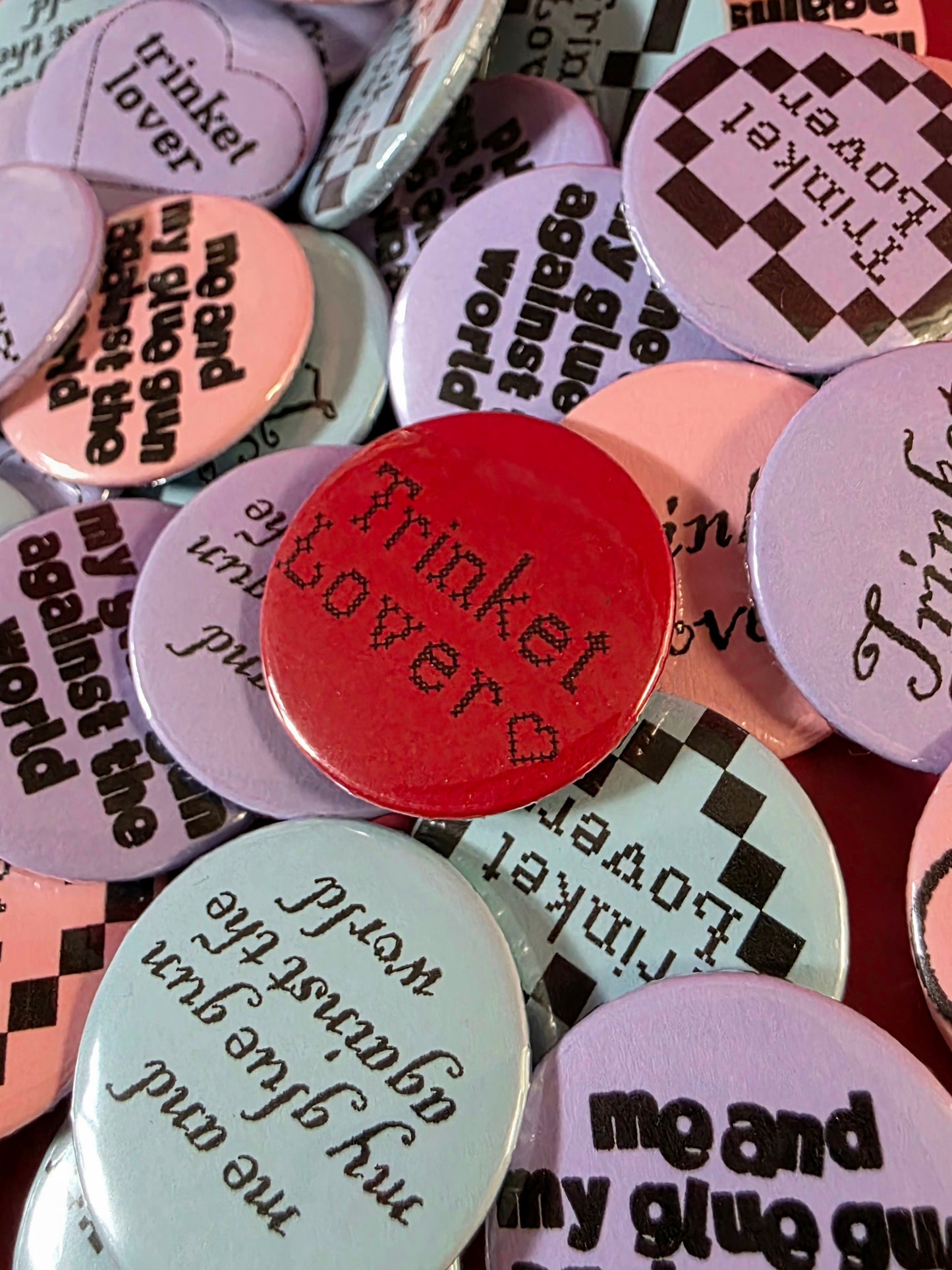 Trinket Lover Buttons