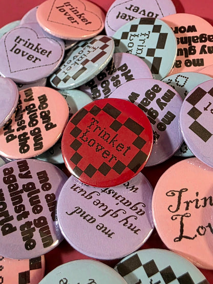 Trinket Lover Buttons